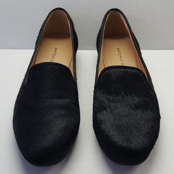 Antonio Melani Bovine Hair Slip On Flats - Picture 3 of 8